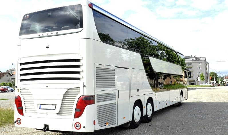 Montenegro: Bus charter in Budva in Budva and Europe